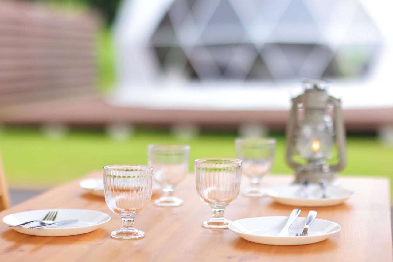 Glamping Resort Varie Fujikawaguchiko Exteriör bild