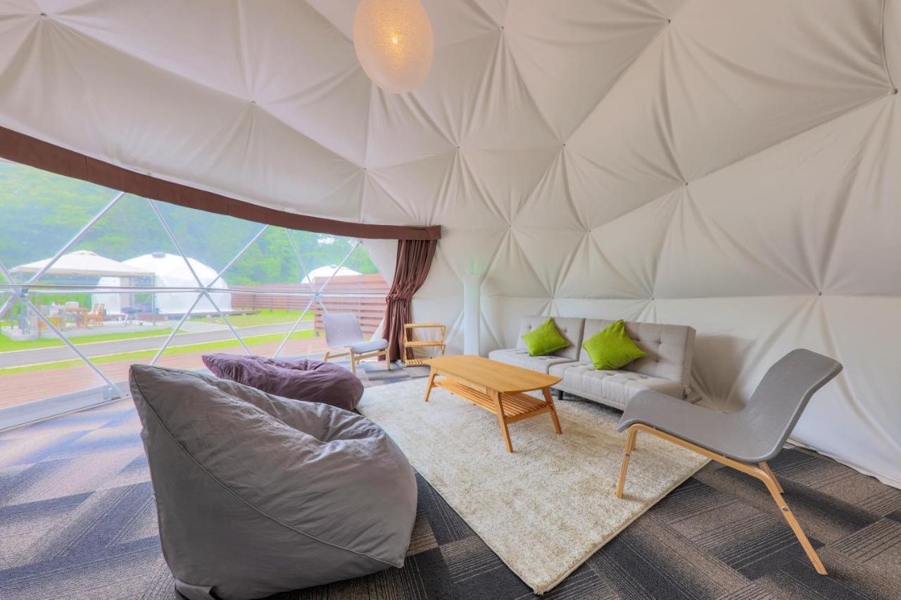 Glamping Resort Varie Fujikawaguchiko Exteriör bild