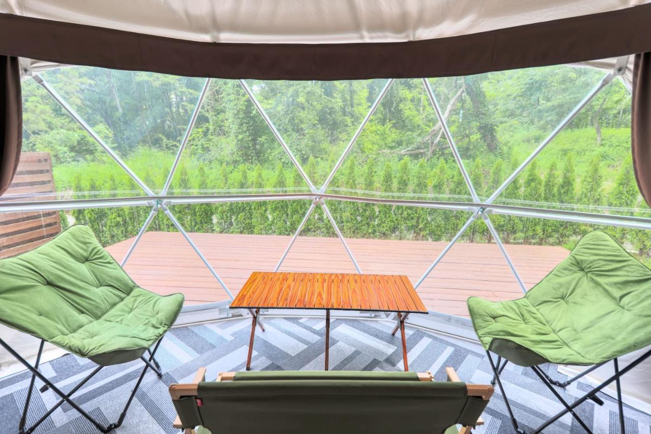 Glamping Resort Varie Fujikawaguchiko Exteriör bild